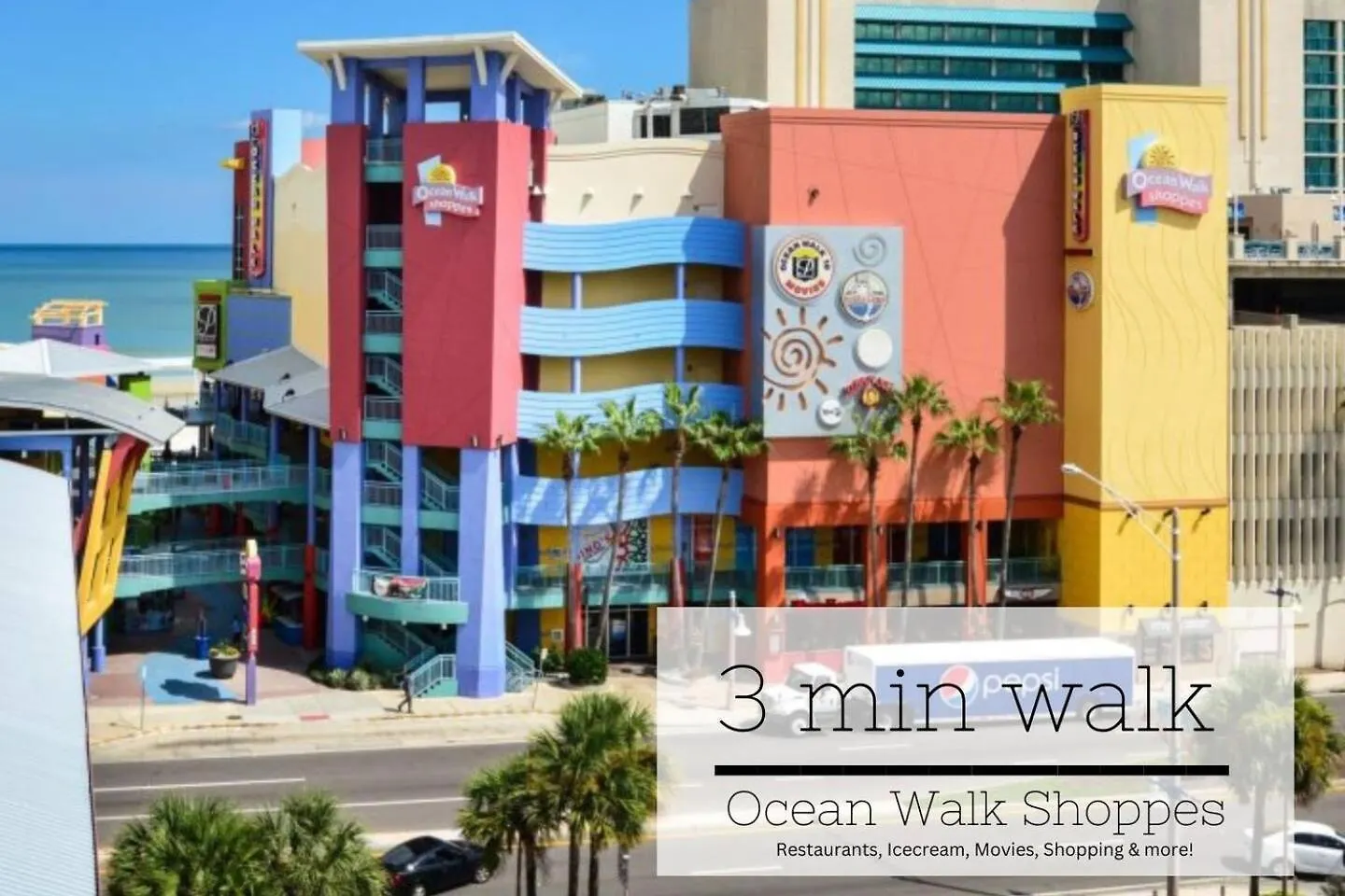 14Th Floor 2 Bedroom Resort Condo Direct Oceanfront Wyndham Ocean Walk Resort Daytona Beach 1401 0*,  United States