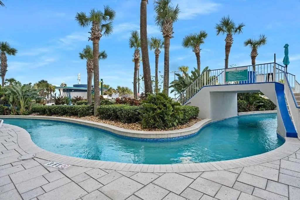 Apartment 14Th Floor 2 Bedroom Resort Condo Direct Oceanfront Wyndham Ocean Walk Resort Daytona Beach 1401