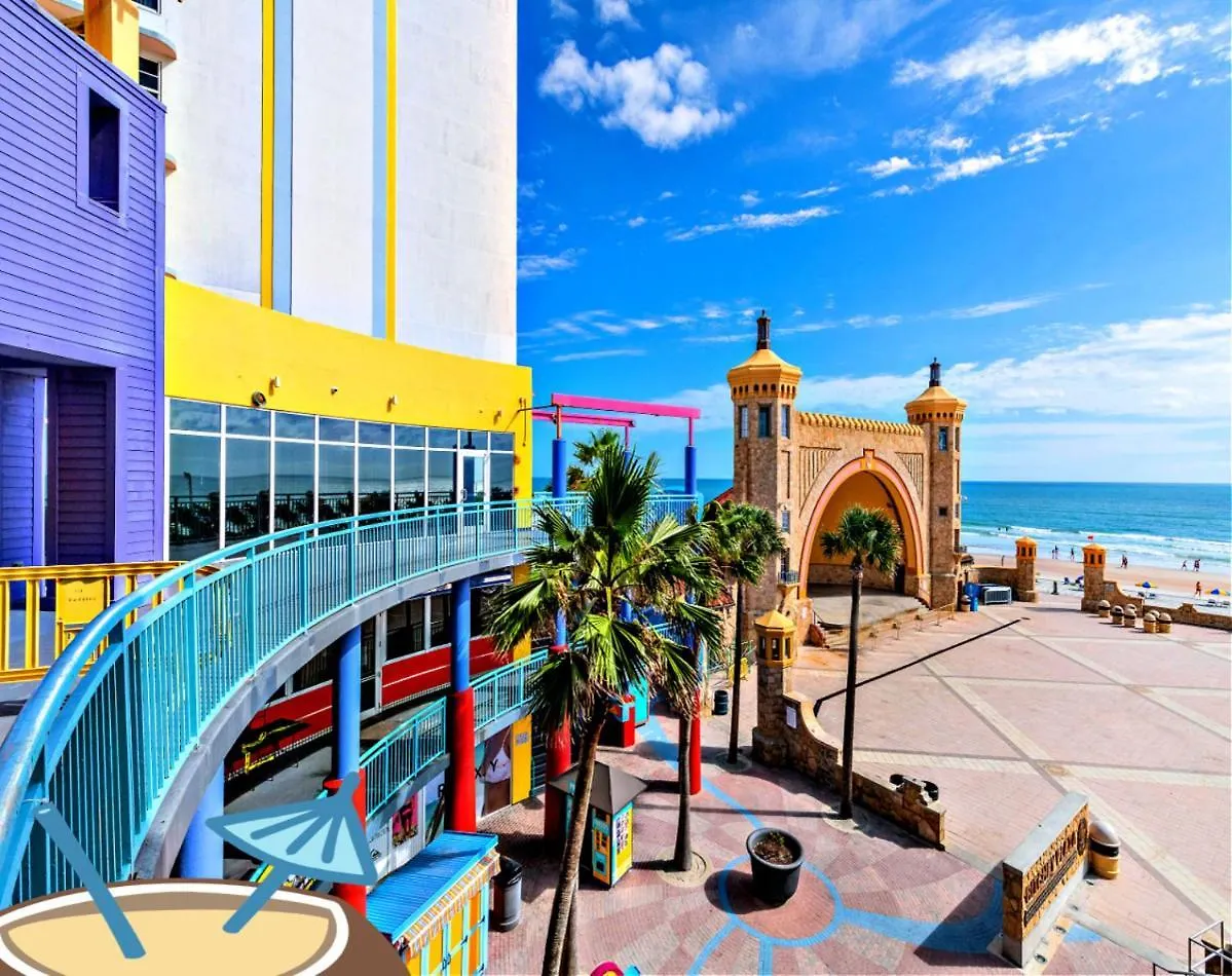14Th Floor 2 Bedroom Resort Condo Direct Oceanfront Wyndham Ocean Walk Resort Daytona Beach 1401 0*,  United States