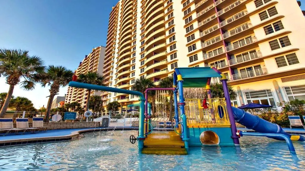 Apartment 14Th Floor 2 Bedroom Resort Condo Direct Oceanfront Wyndham Ocean Walk Resort Daytona Beach 1401